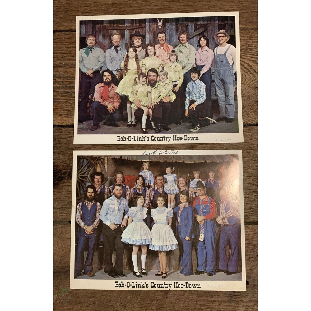 1970s Memorabilia Flyer / Bob-O-Links Country Ho-Down Branson, Missouri Country